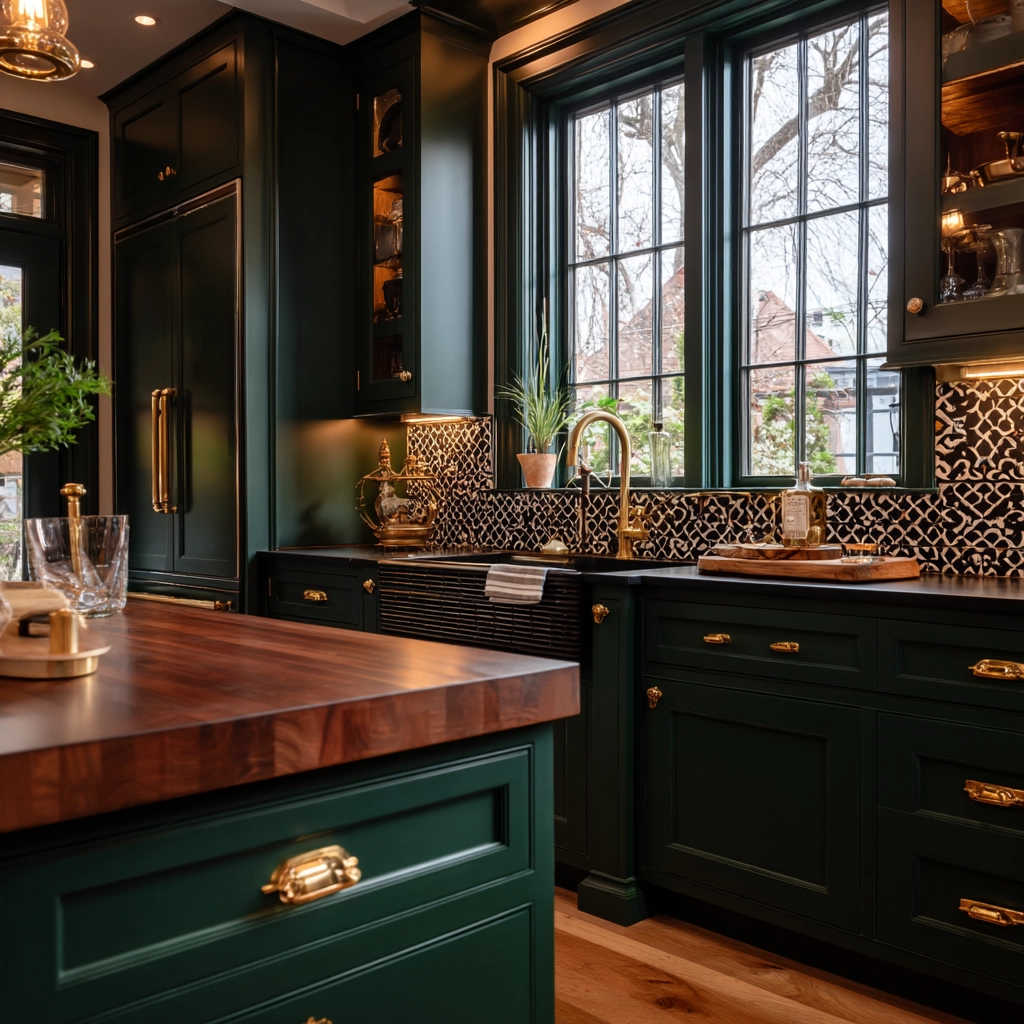 dark academia kitchen 2