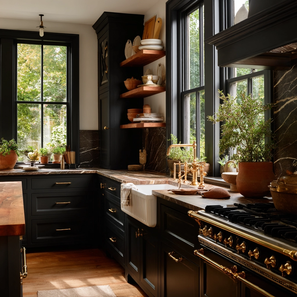 dark academia kitchen 24