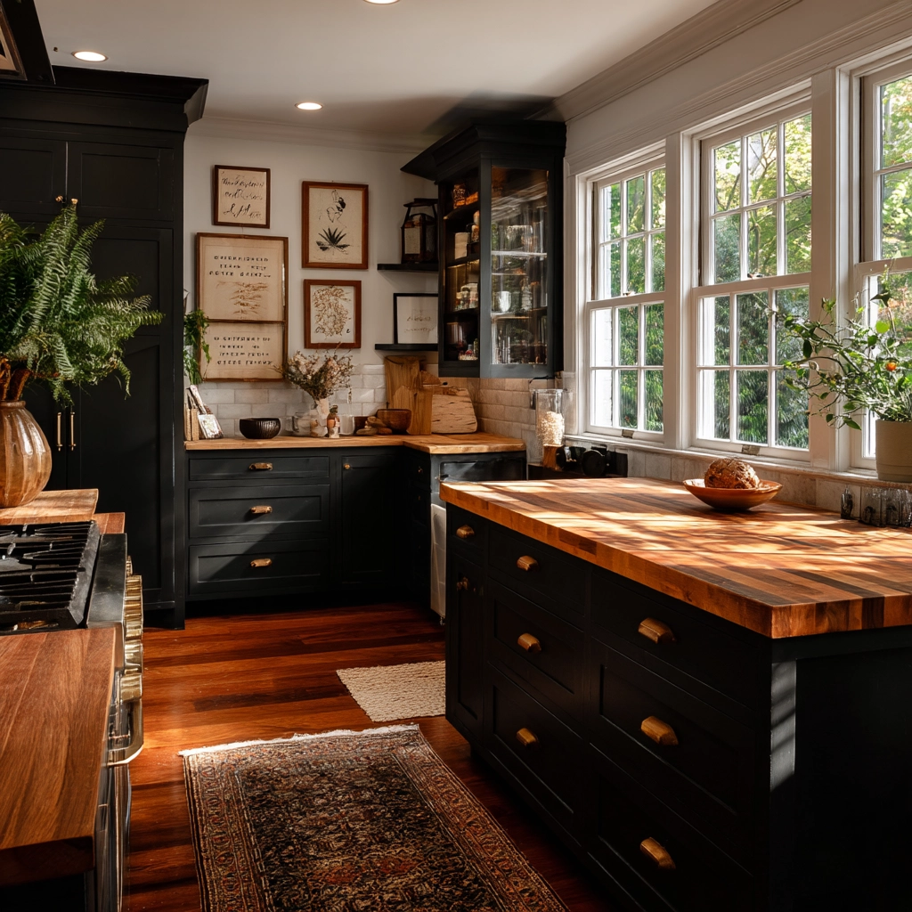 dark academia kitchen 46