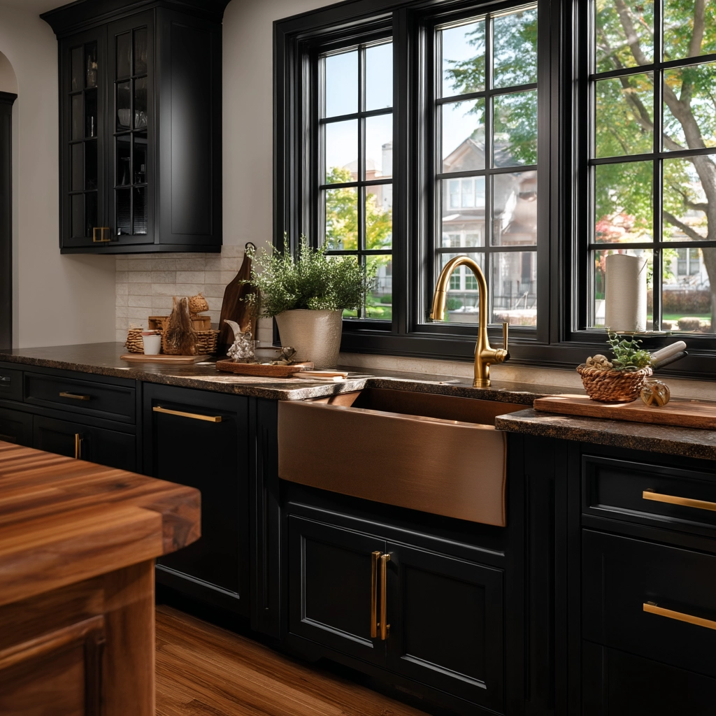 dark academia kitchen 49