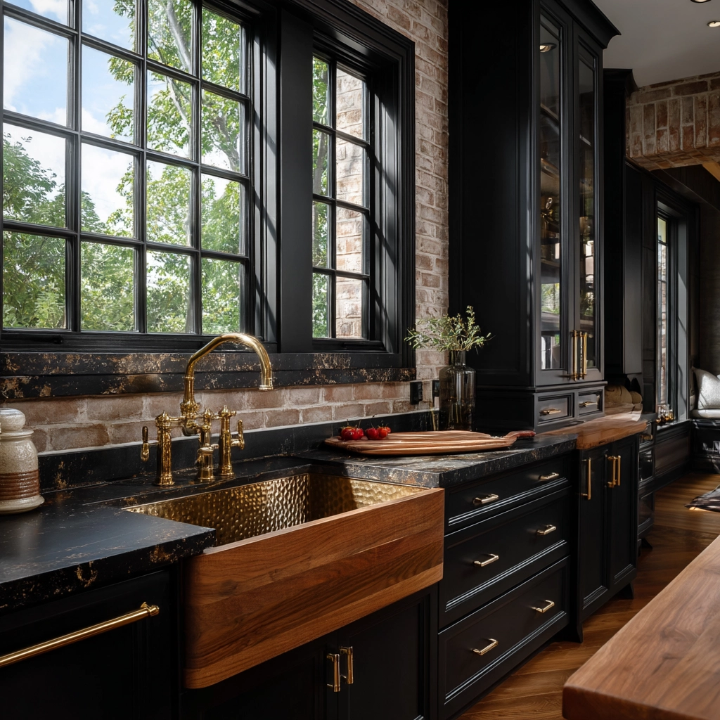 dark academia kitchen 51