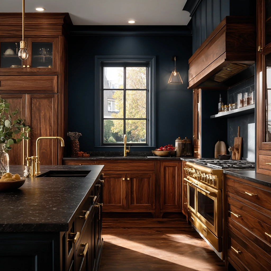 dark academia kitchen 59
