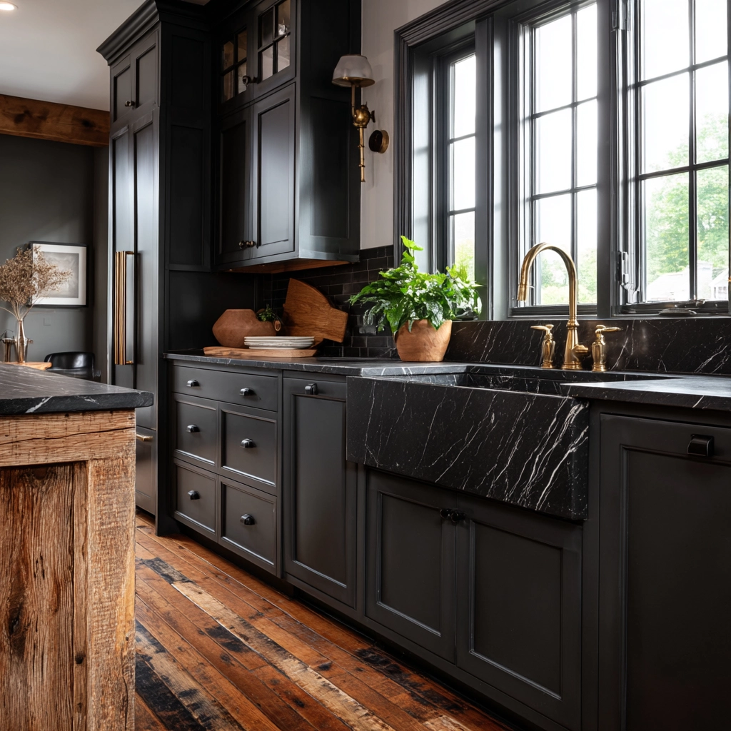 dark and moody kitchen 3