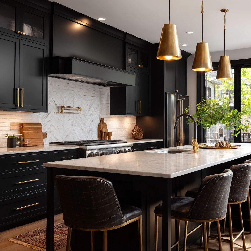 dark and moody kitchen 31