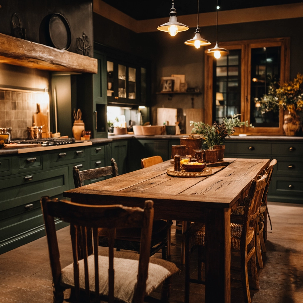 dark and moody kitchen 40