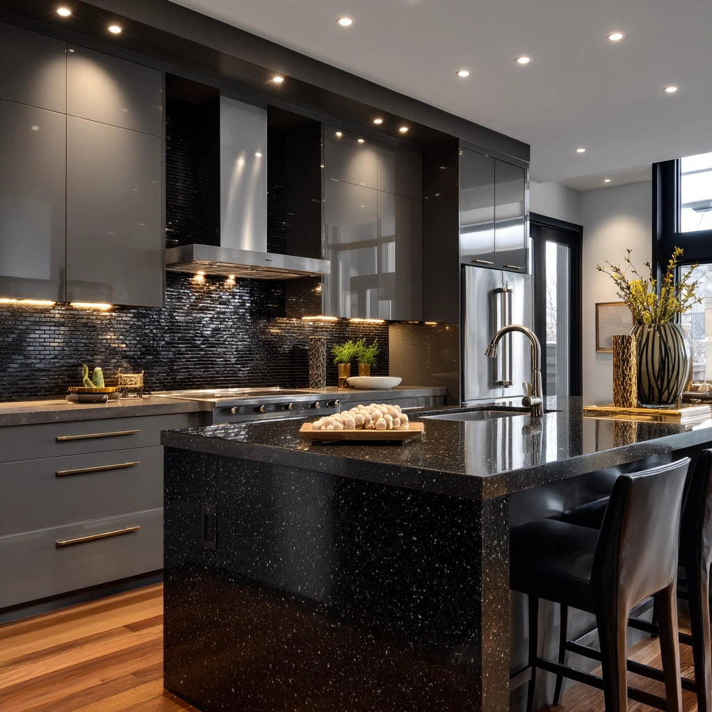 dark and moody kitchen 41