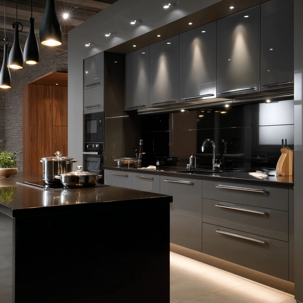 dark and moody kitchen 43