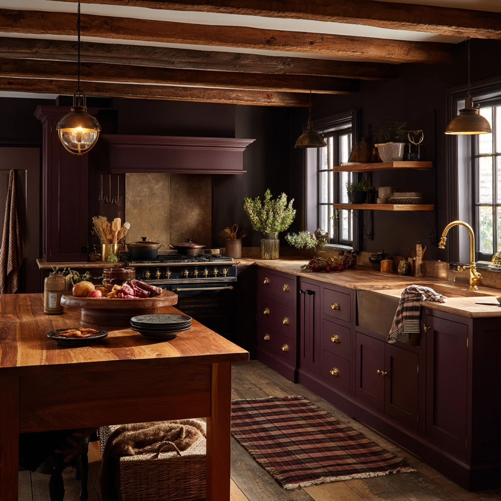 dark and moody kitchen 45