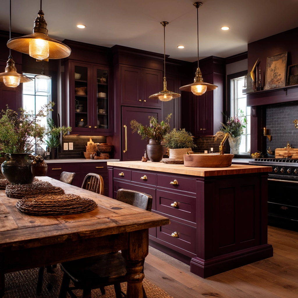 dark and moody kitchen 46