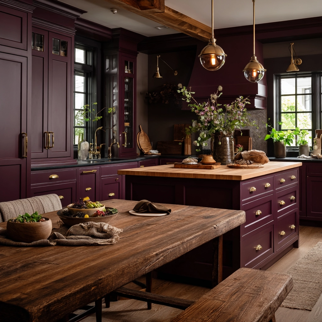 dark and moody kitchen 47