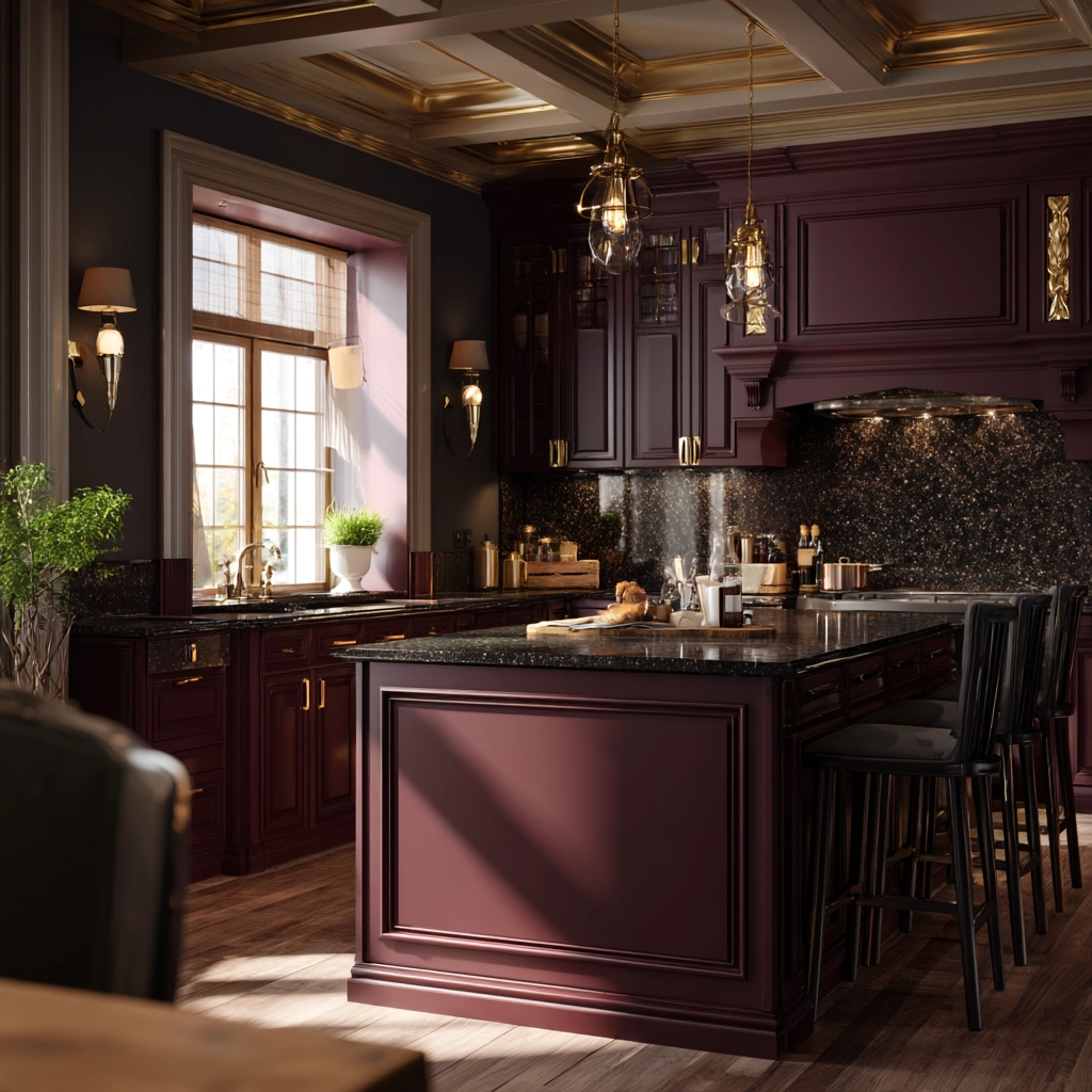 dark and moody kitchen 58