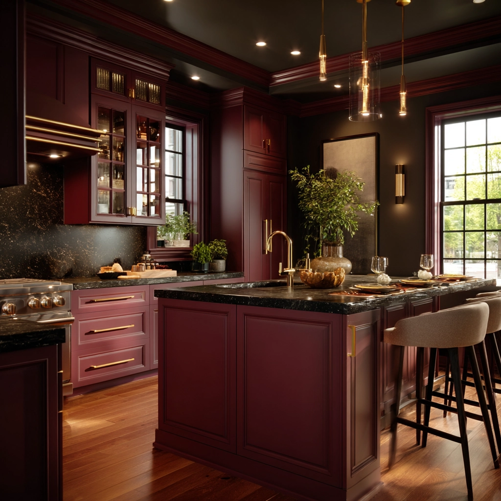 dark and moody kitchen 59
