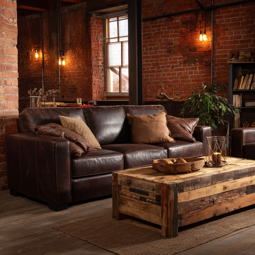 dark brown couch living room ideas 12