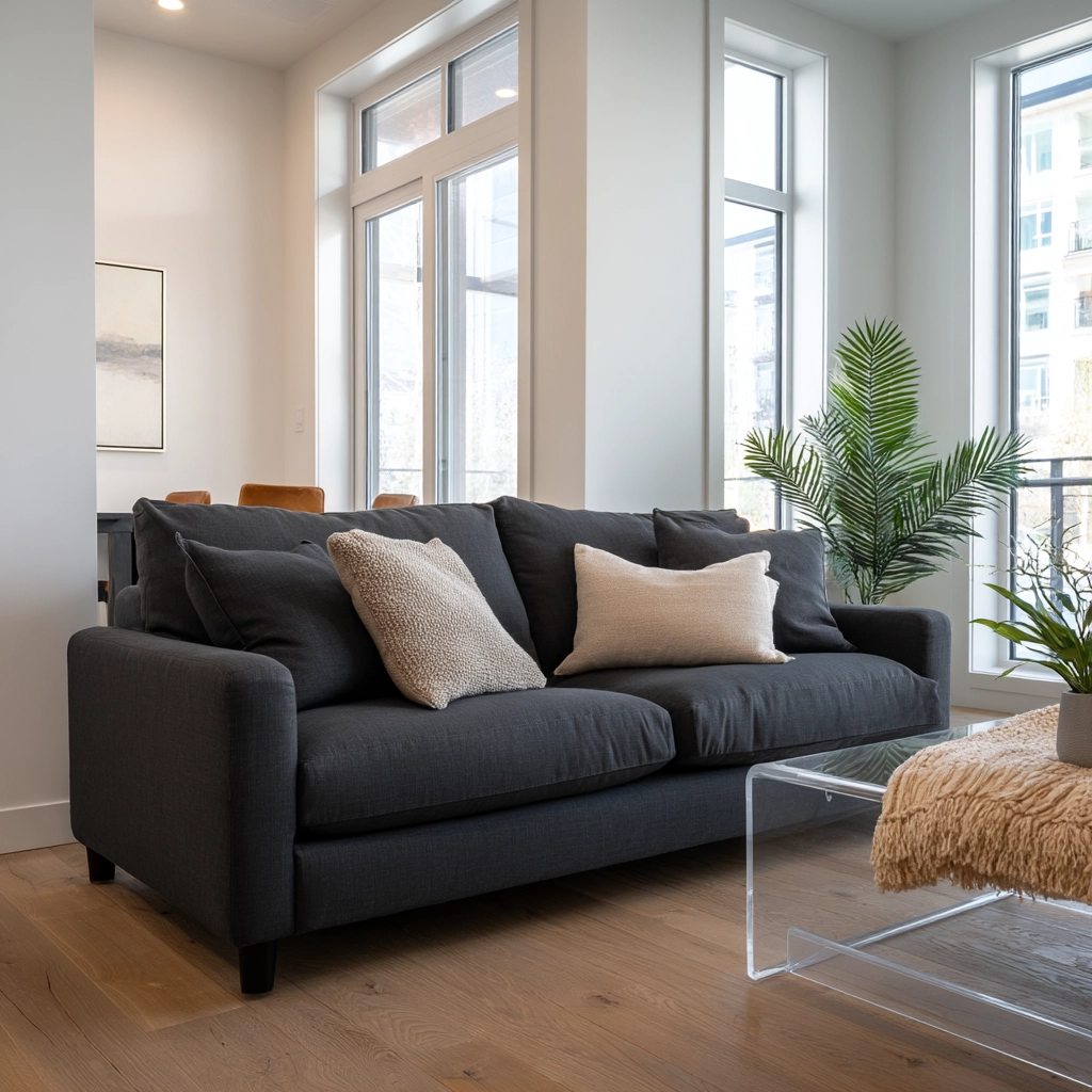 dark gray couch living room 15