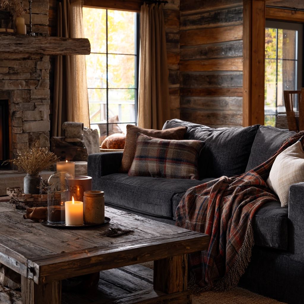 dark gray couch living room 30