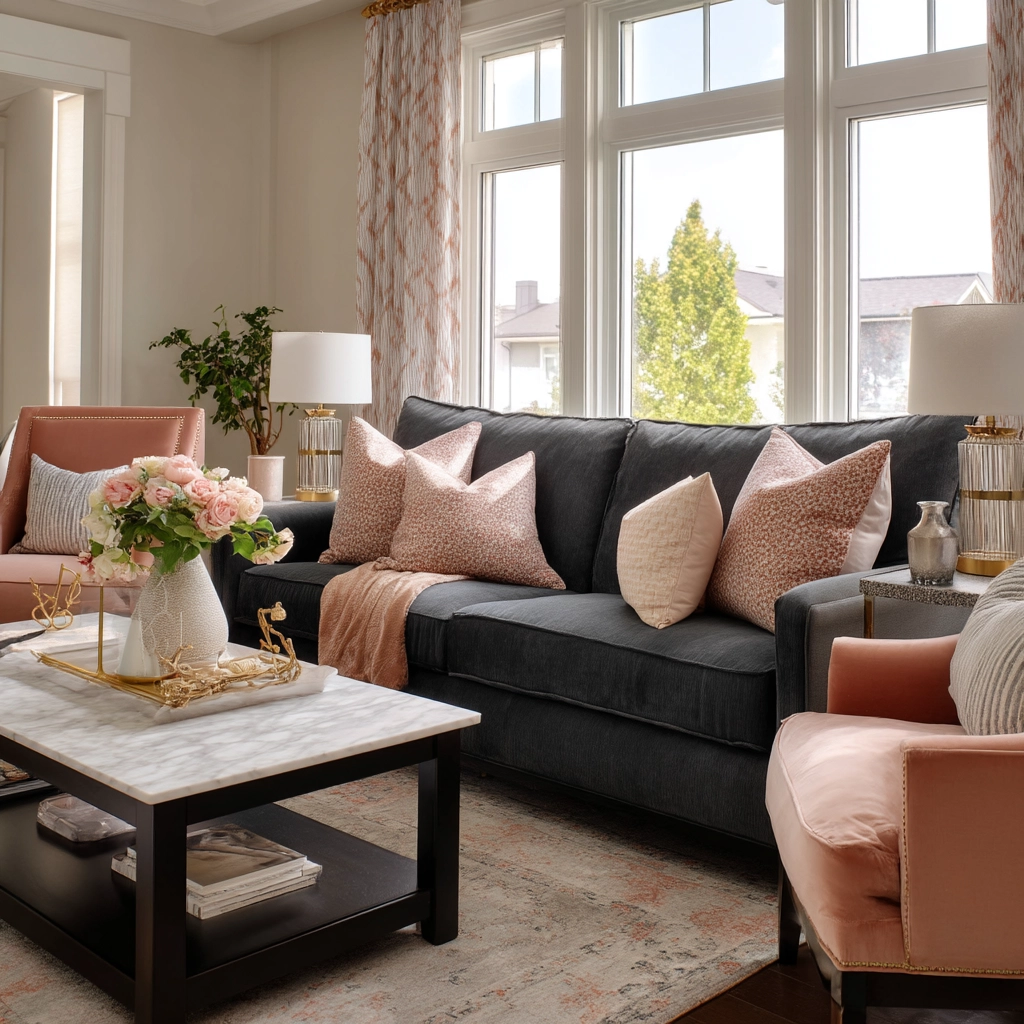dark gray couch living room 47