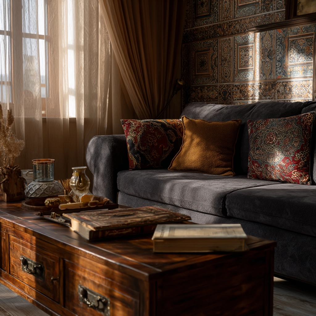 dark gray couch living room 50