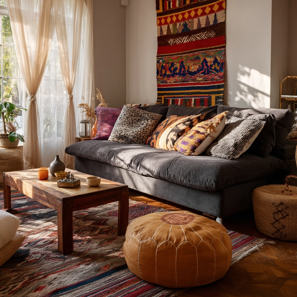 dark grey couch living room 22