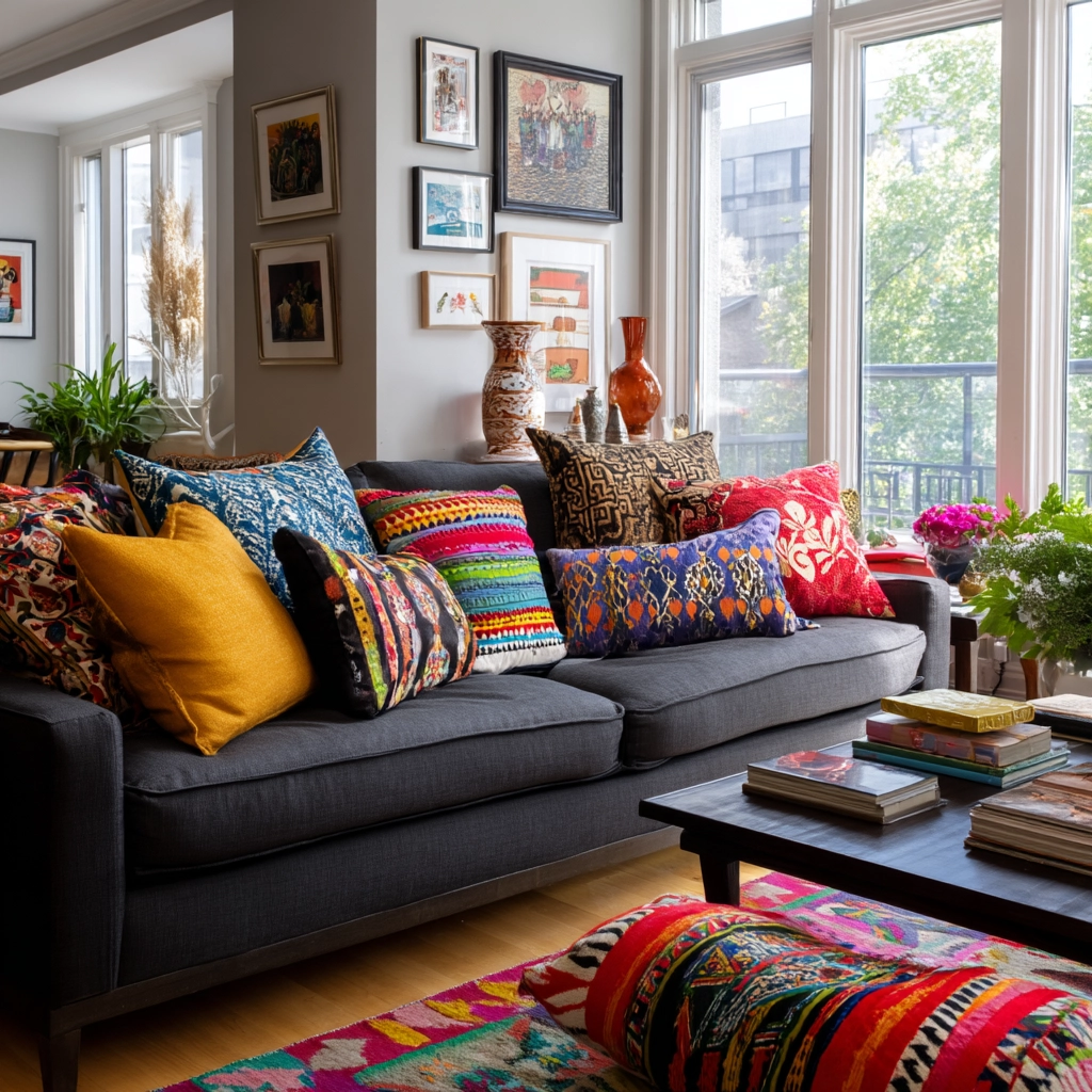 dark grey couch living room 30