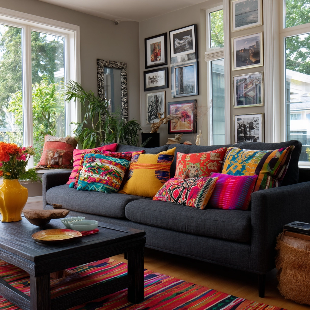 dark grey couch living room 31