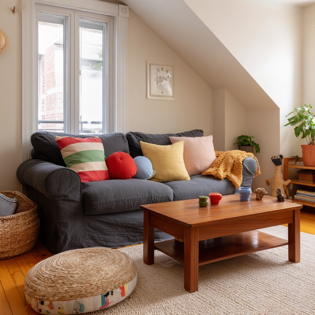 dark grey couch living room 40