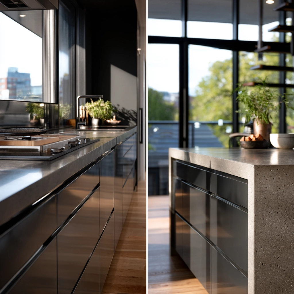 dark grey kitchen cabinets 14