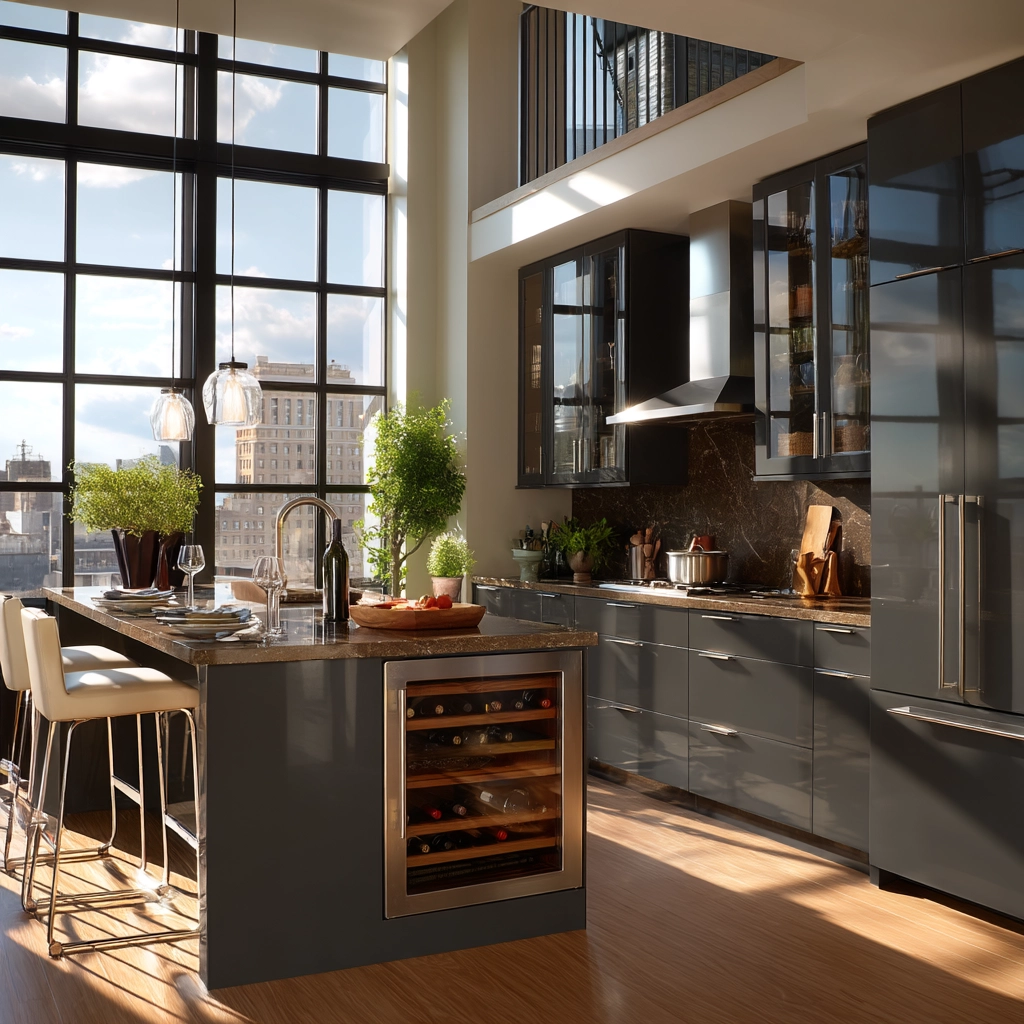 dark grey kitchen cabinets 18