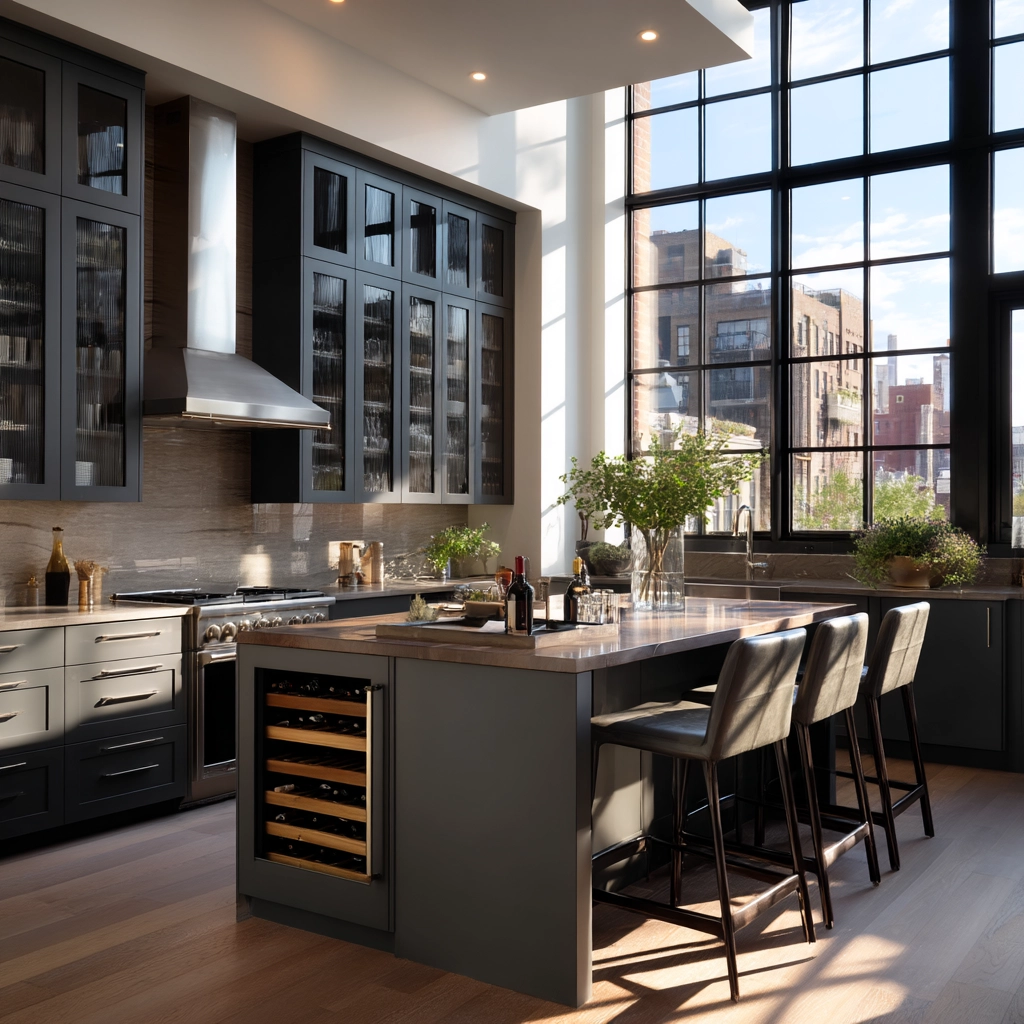 dark grey kitchen cabinets 20