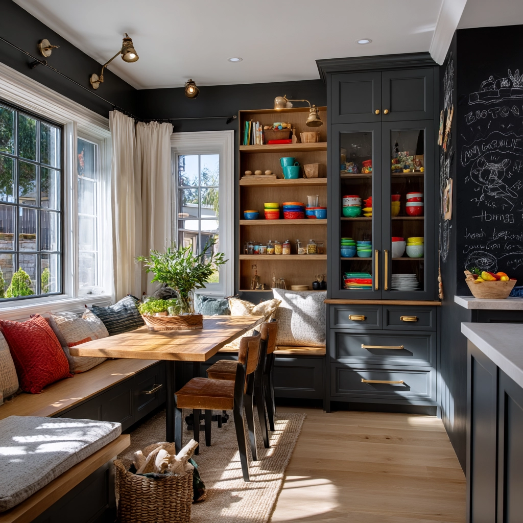dark grey kitchen cabinets 31