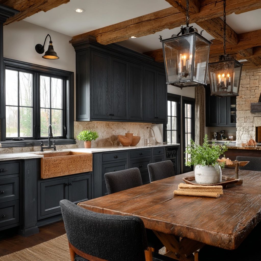 dark grey kitchen cabinets 37