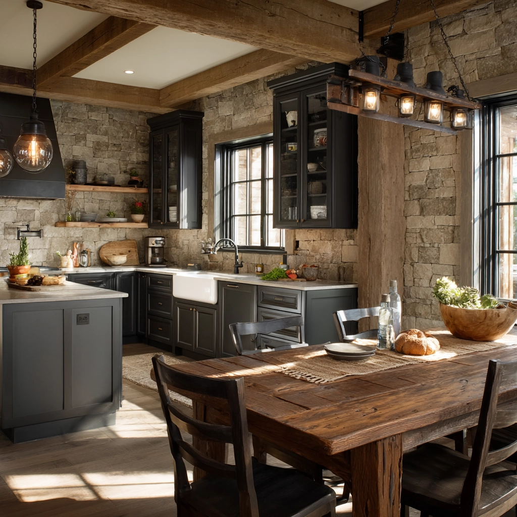 dark grey kitchen cabinets 40