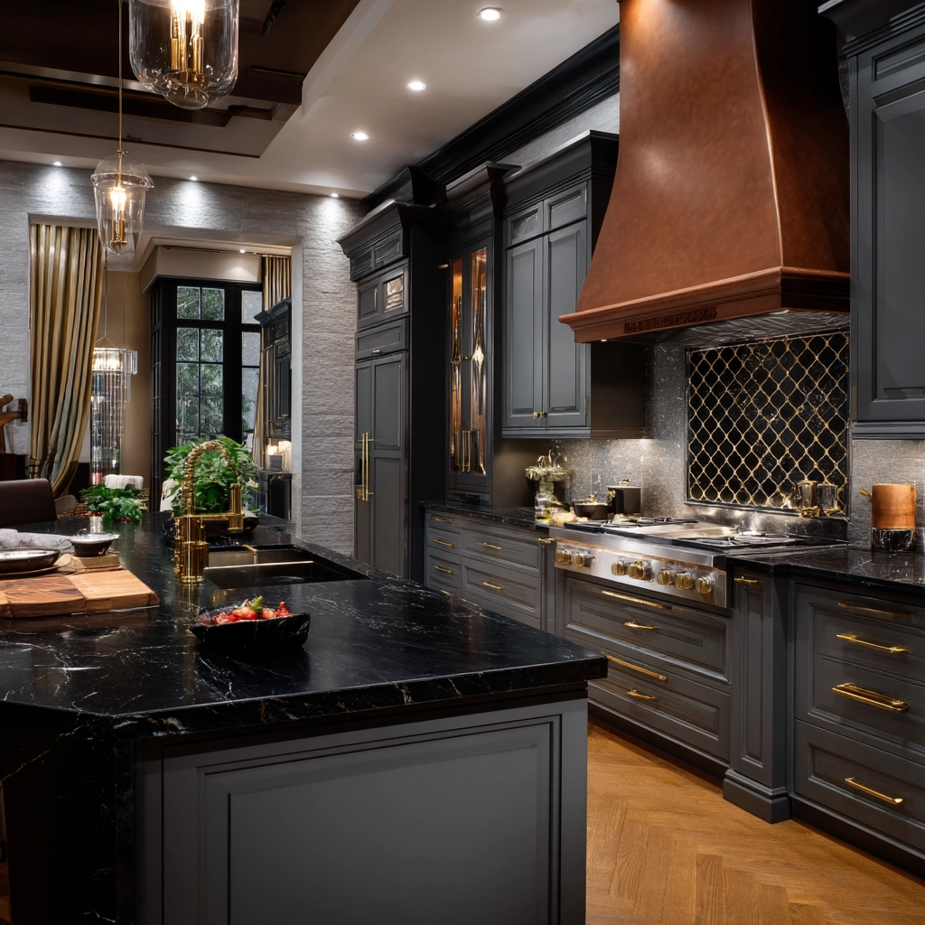 dark grey kitchen cabinets 41