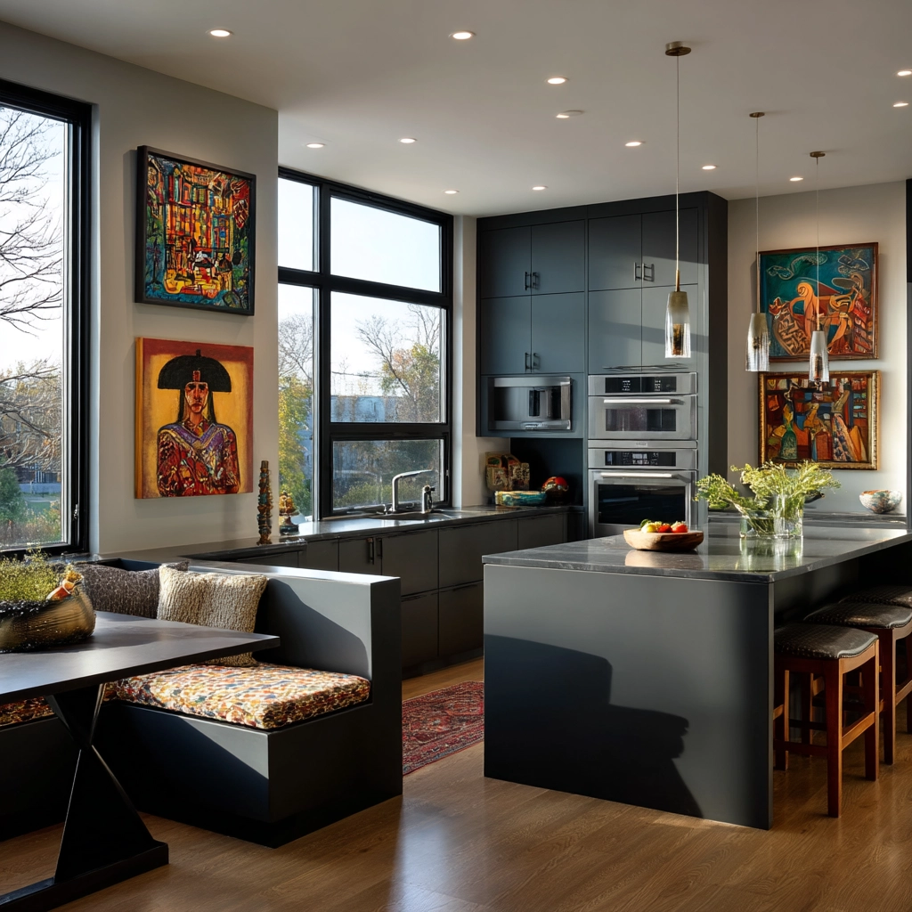 dark grey kitchen cabinets 49