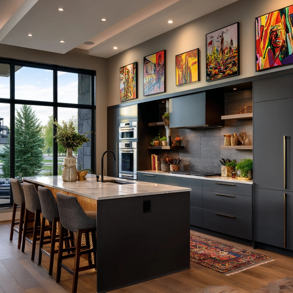 dark grey kitchen cabinets 50