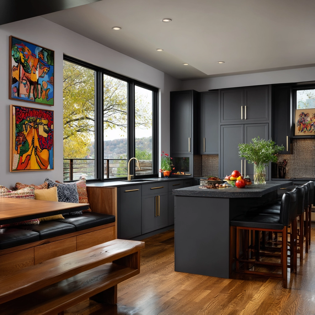 dark grey kitchen cabinets 52