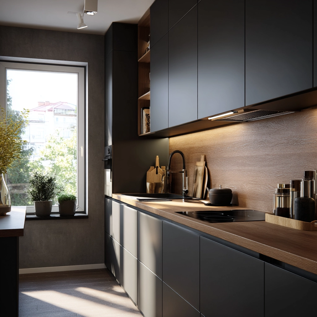 dark grey kitchen cabinets 56