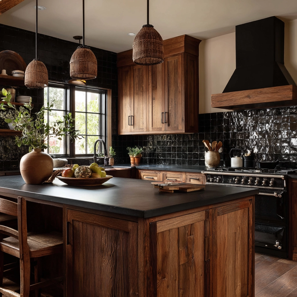 dark kitchen aesthetic 17