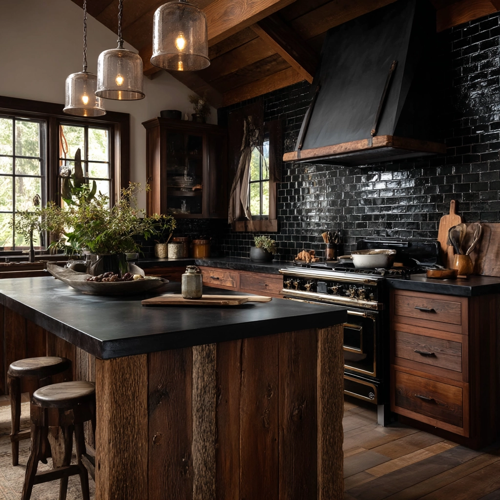 dark kitchen aesthetic 19