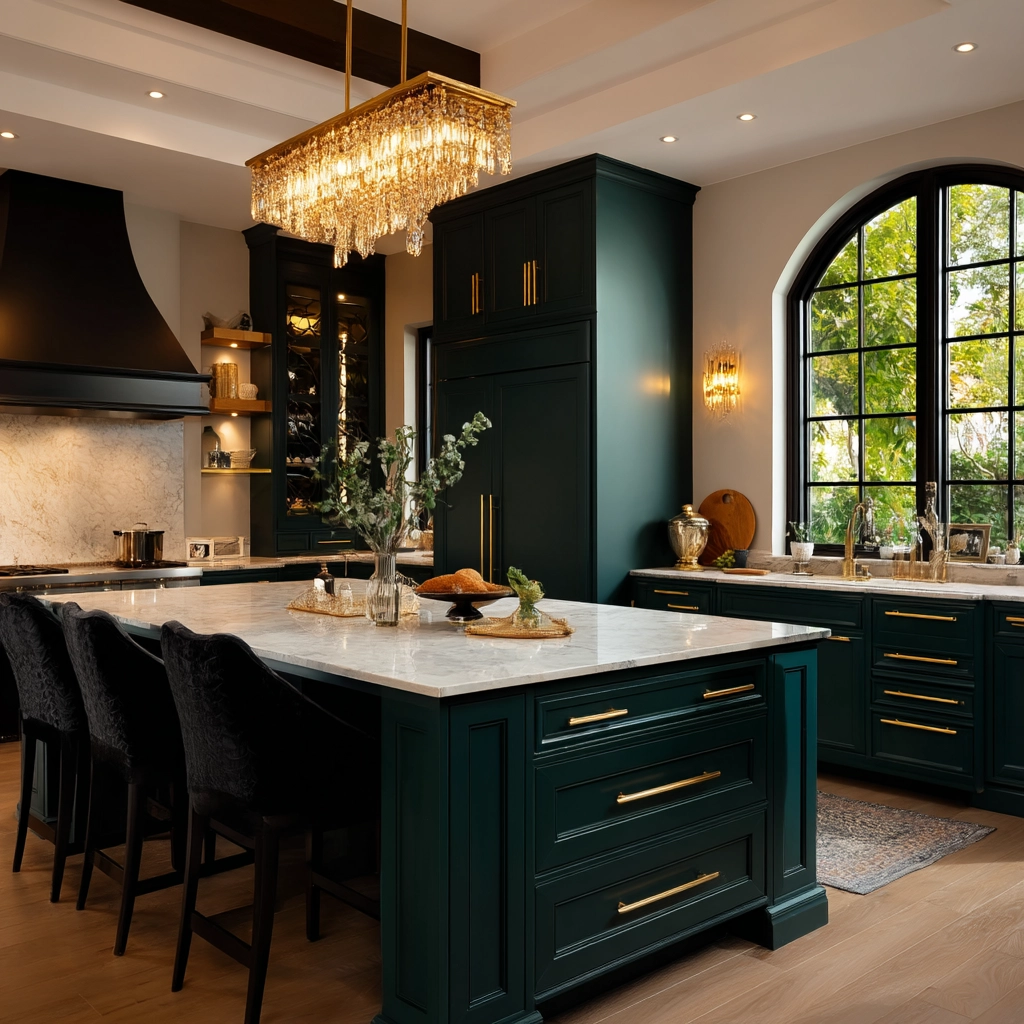 dark kitchen aesthetic 21