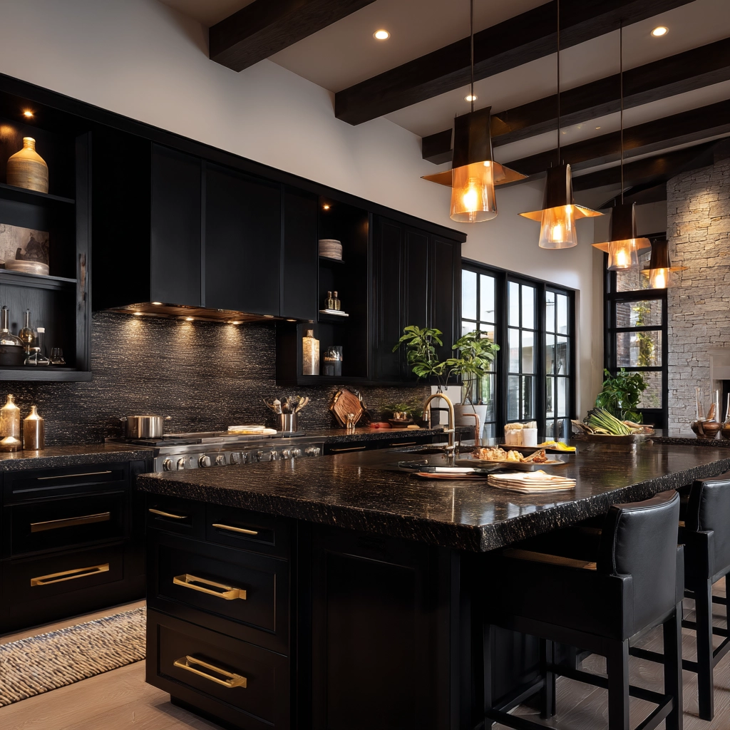 dark kitchen aesthetic 29