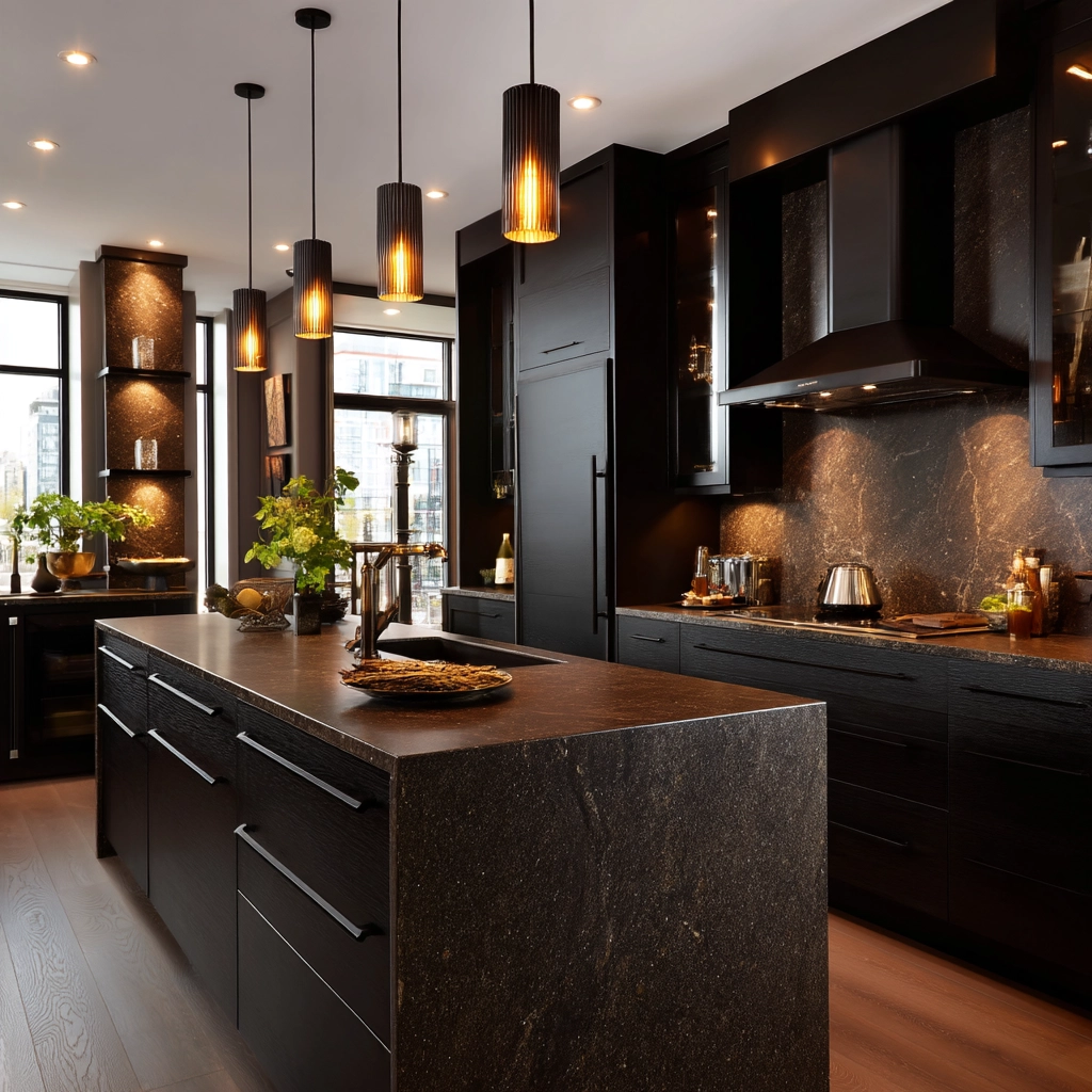 dark kitchen aesthetic 32