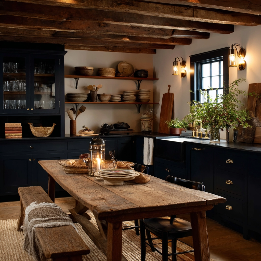 dark kitchen aesthetic 36