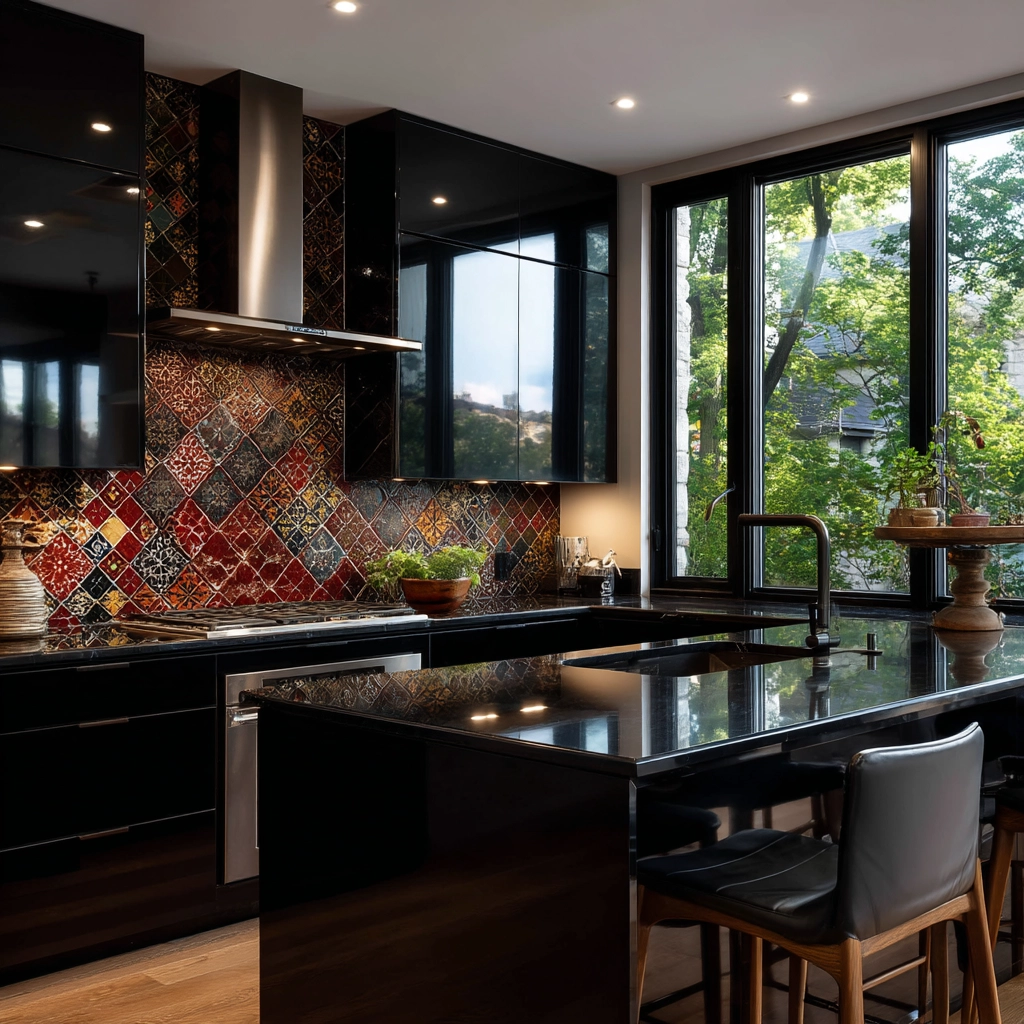dark kitchen aesthetic 38