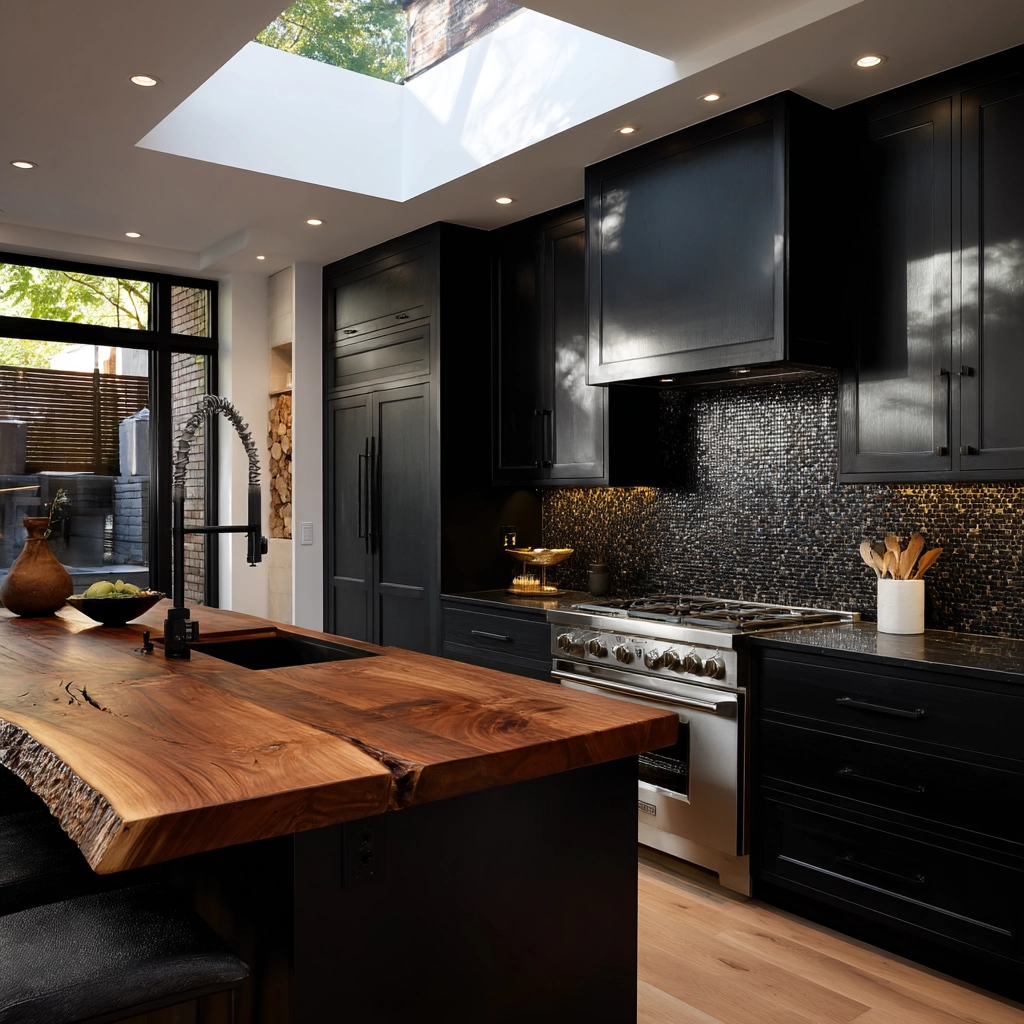 dark kitchen aesthetic 51