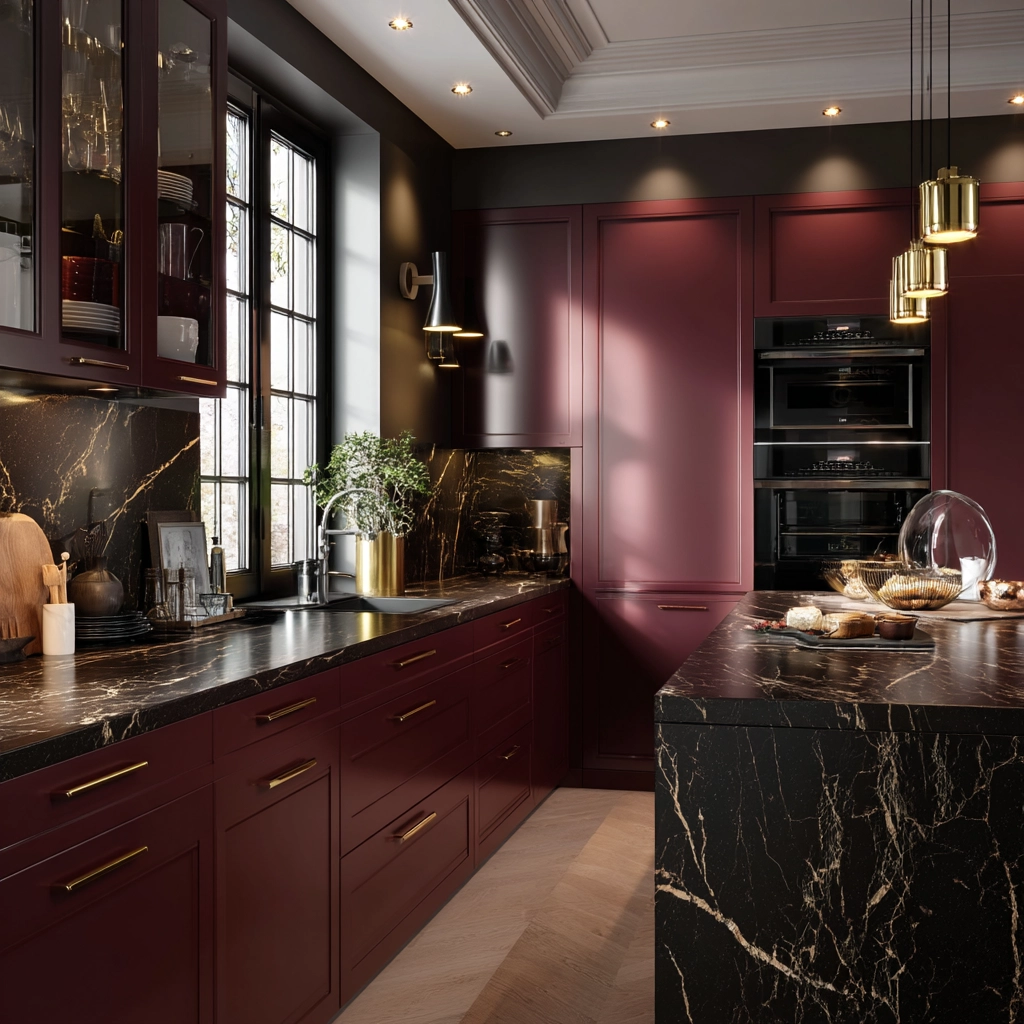 dark kitchen aesthetic 53