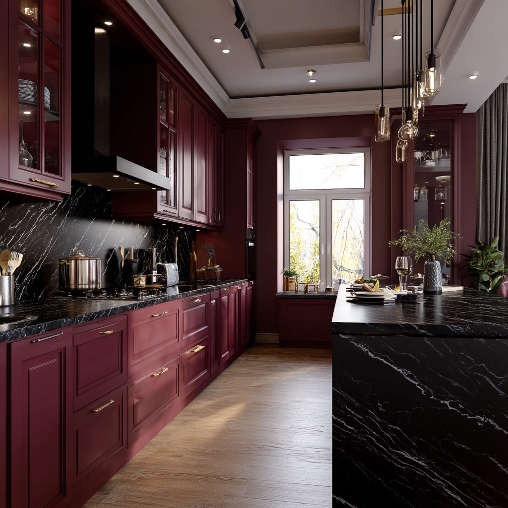 dark kitchen aesthetic 56