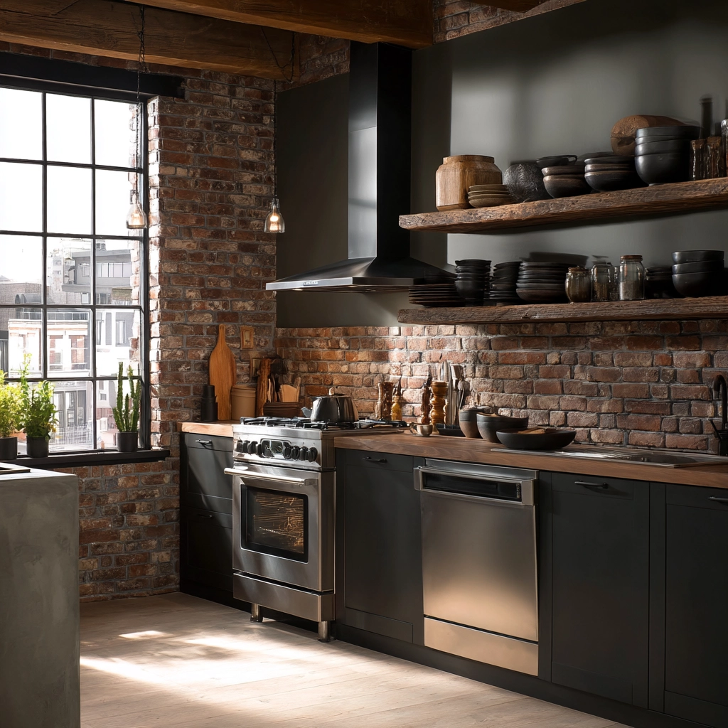 dark kitchen aesthetic 7
