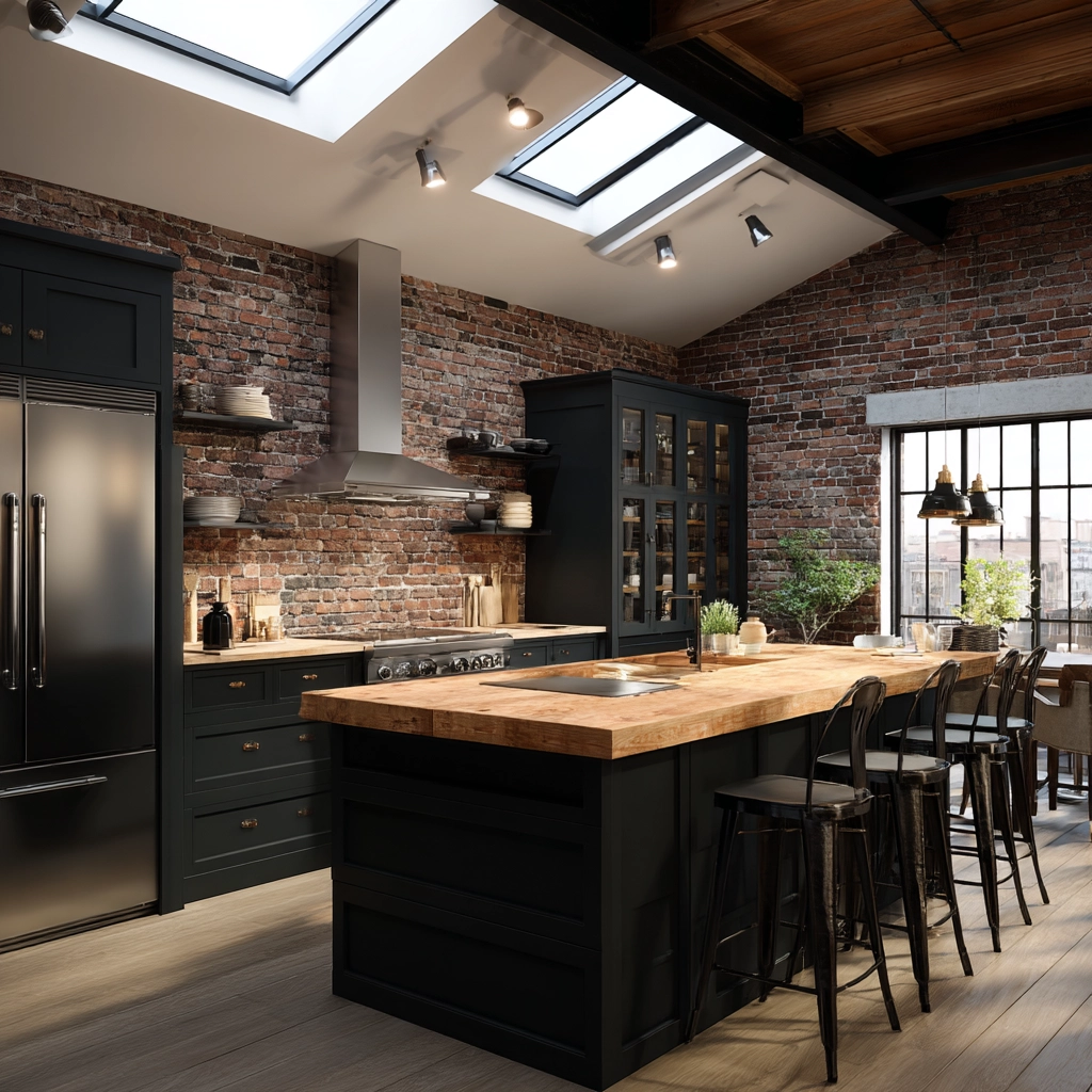 dark kitchen cabinets 11