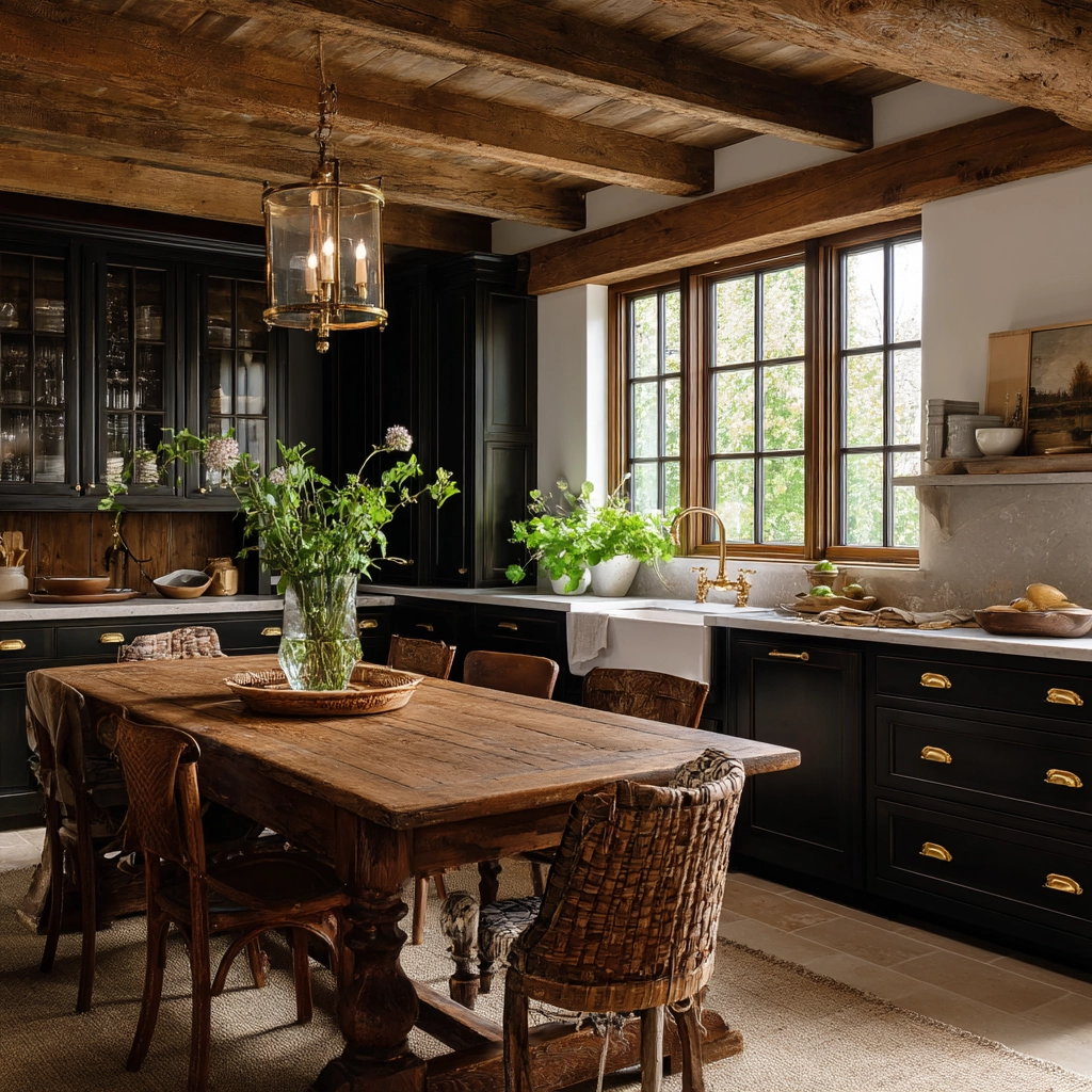 dark kitchen cabinets 18