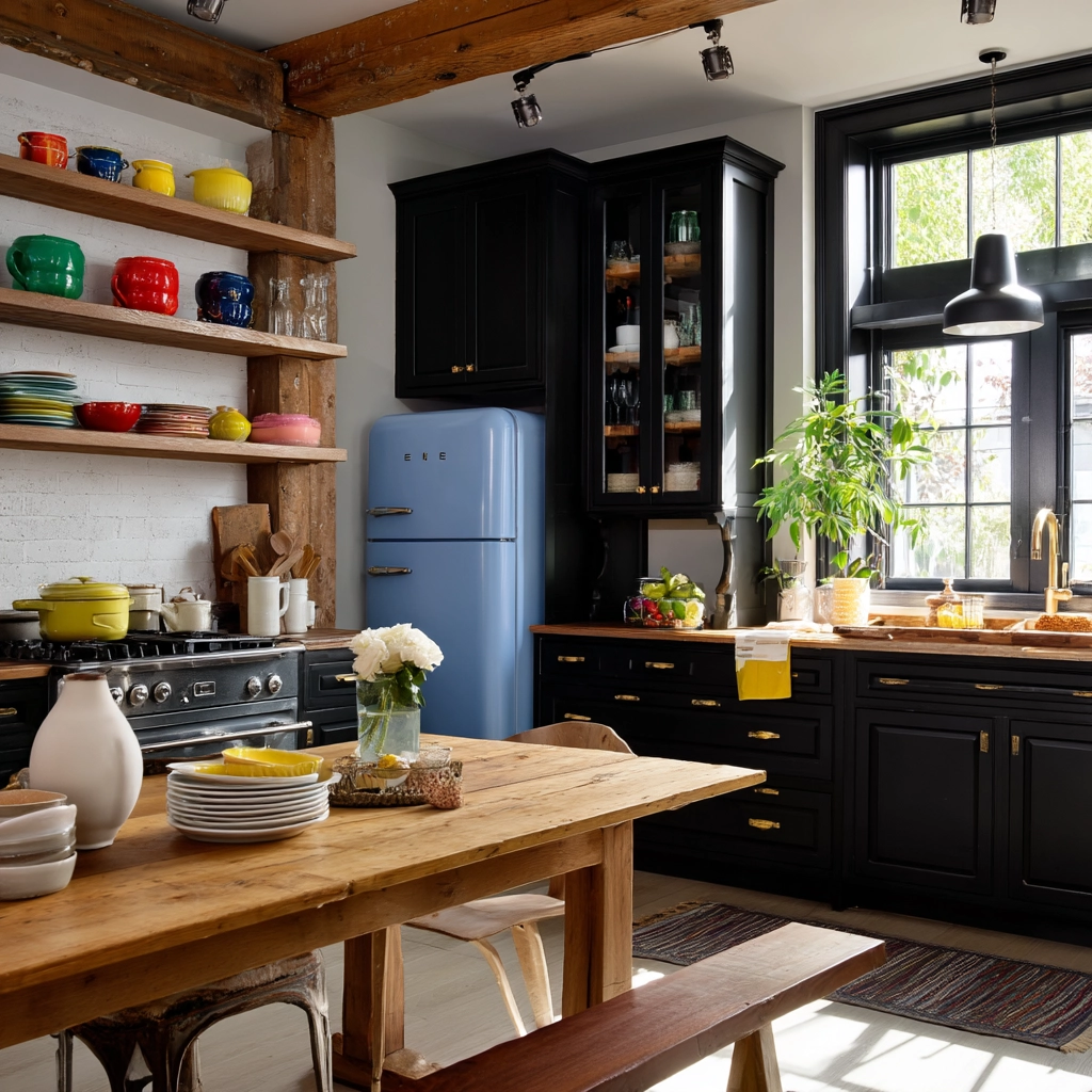 dark kitchen cabinets 40